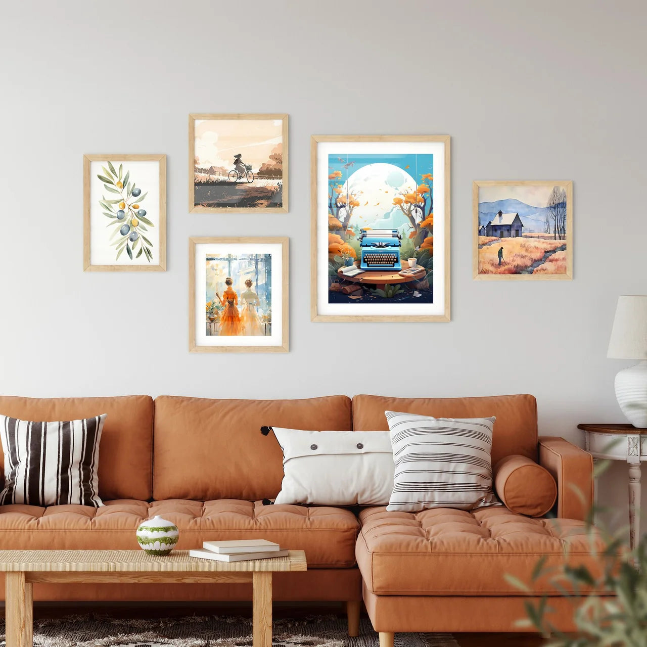 The Place Of Inspiration  Framed Print