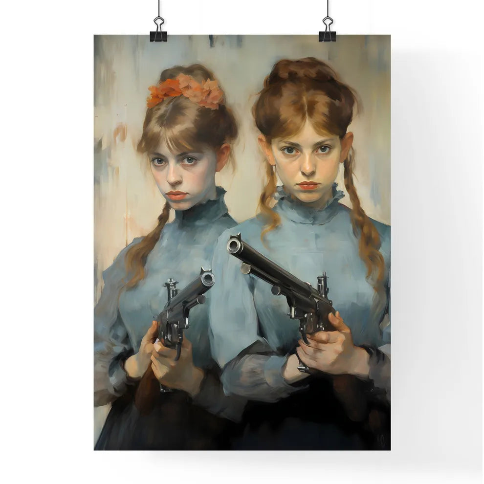 The Revolution - A Couple Of Girls Holding G Poster