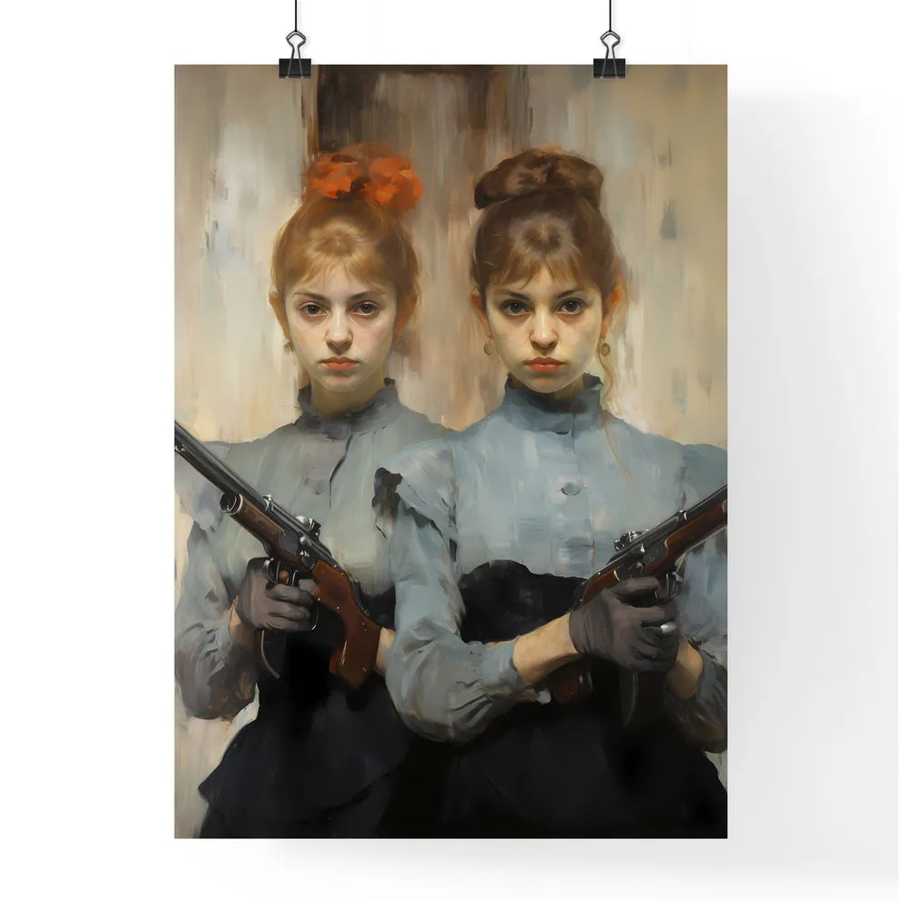 The Revolution - A Couple Of Women Holding G Poster