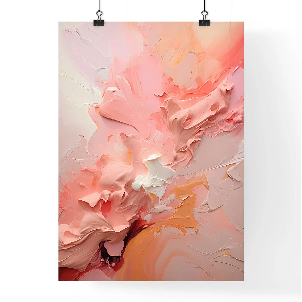 The Sun One - A Close Up Of A Paintin Poster