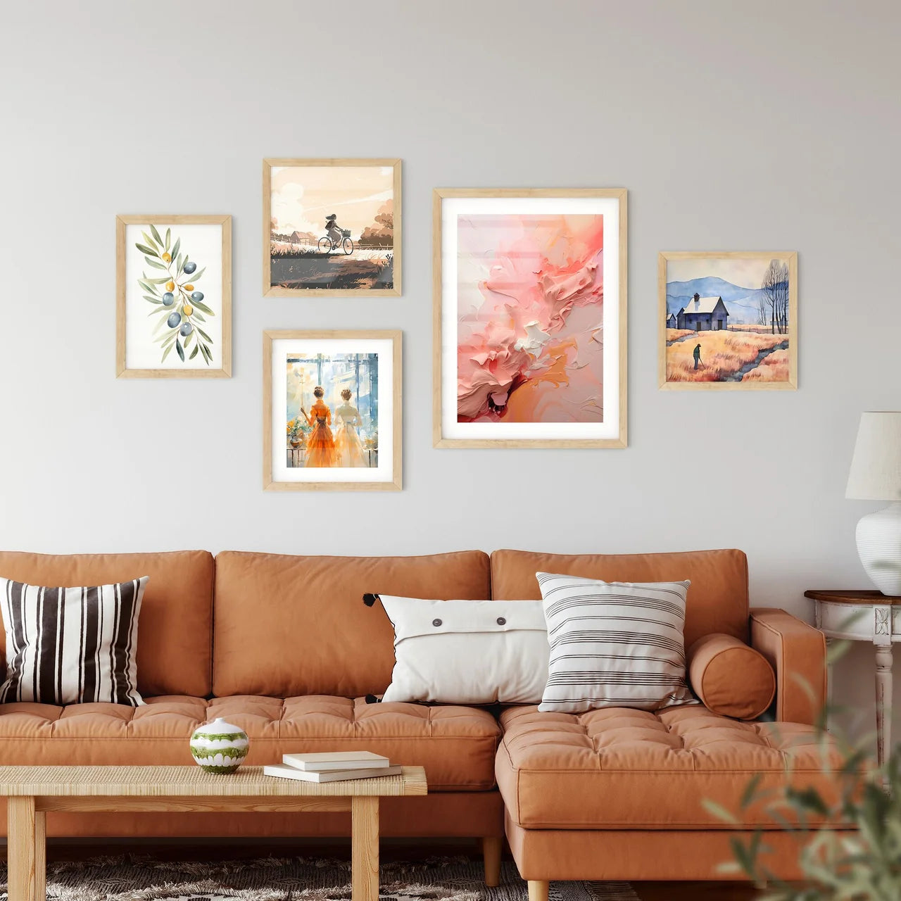 The Sun One - A Close Up Of A Paintin Framed Print