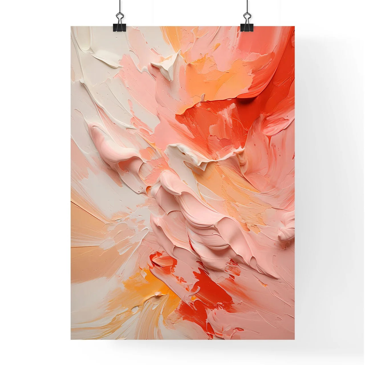 The Sun Two - A Close Up Of A Paintin Poster