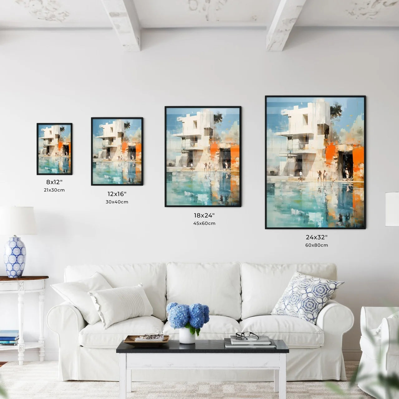 Urbanism - A Group Of People Walking Near A Building Interior Design