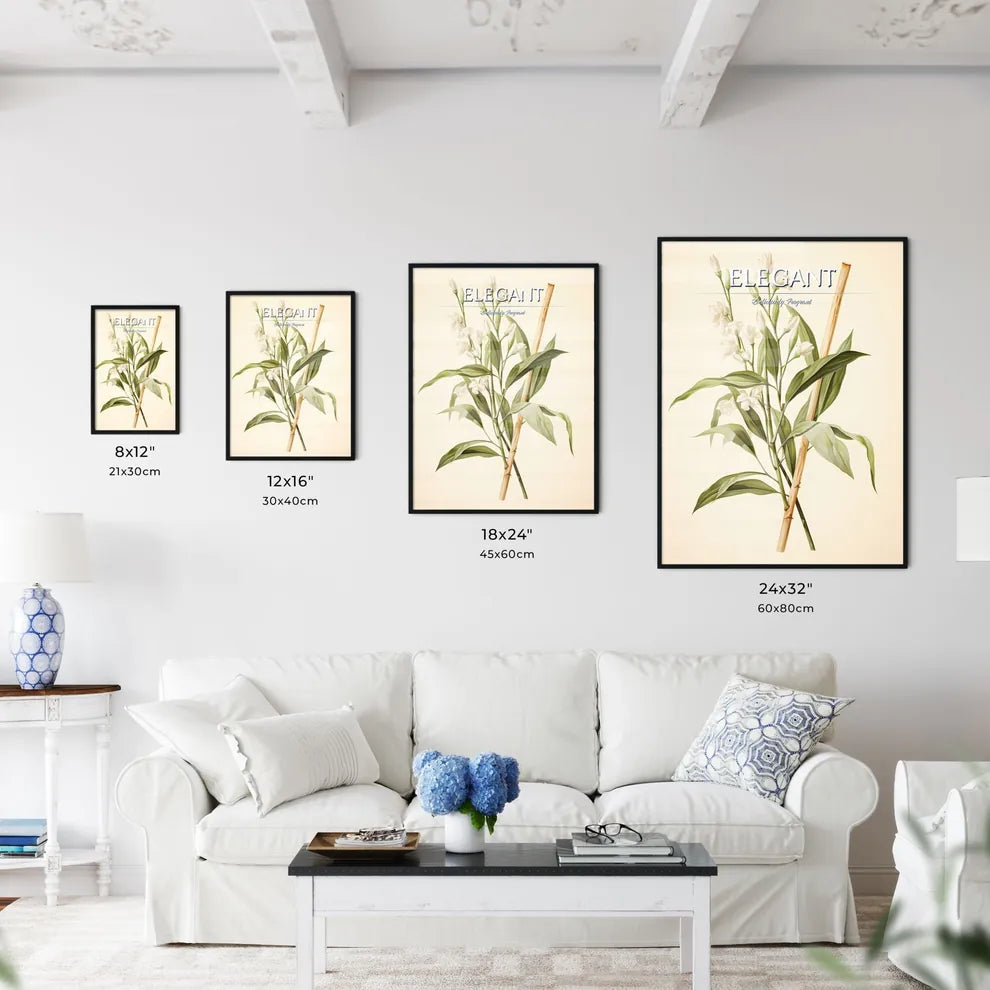 Vanilla - A Plant With White Flowe - Kitchen Hangings