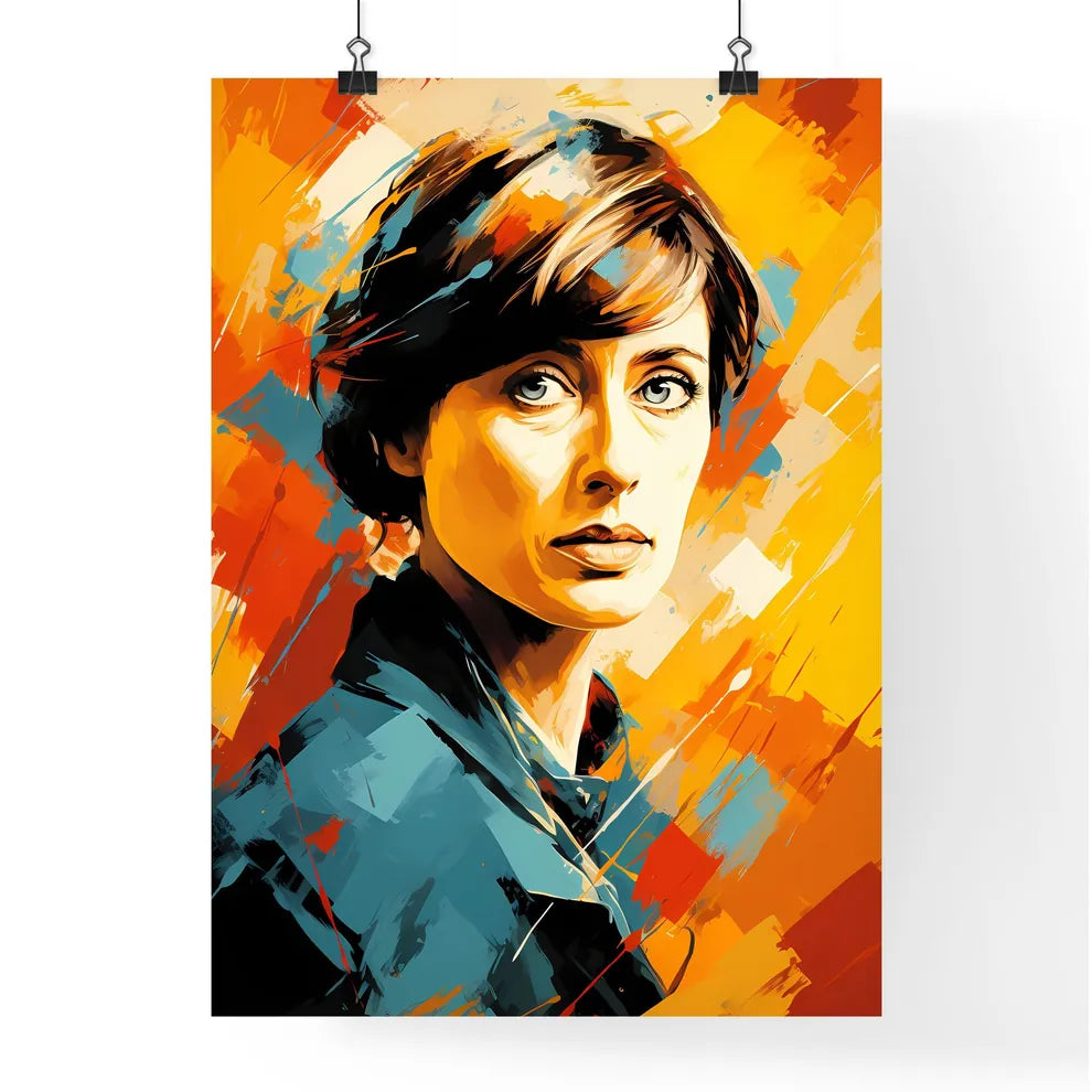 Virginia Woolf - A Woman With Short Hai Poster