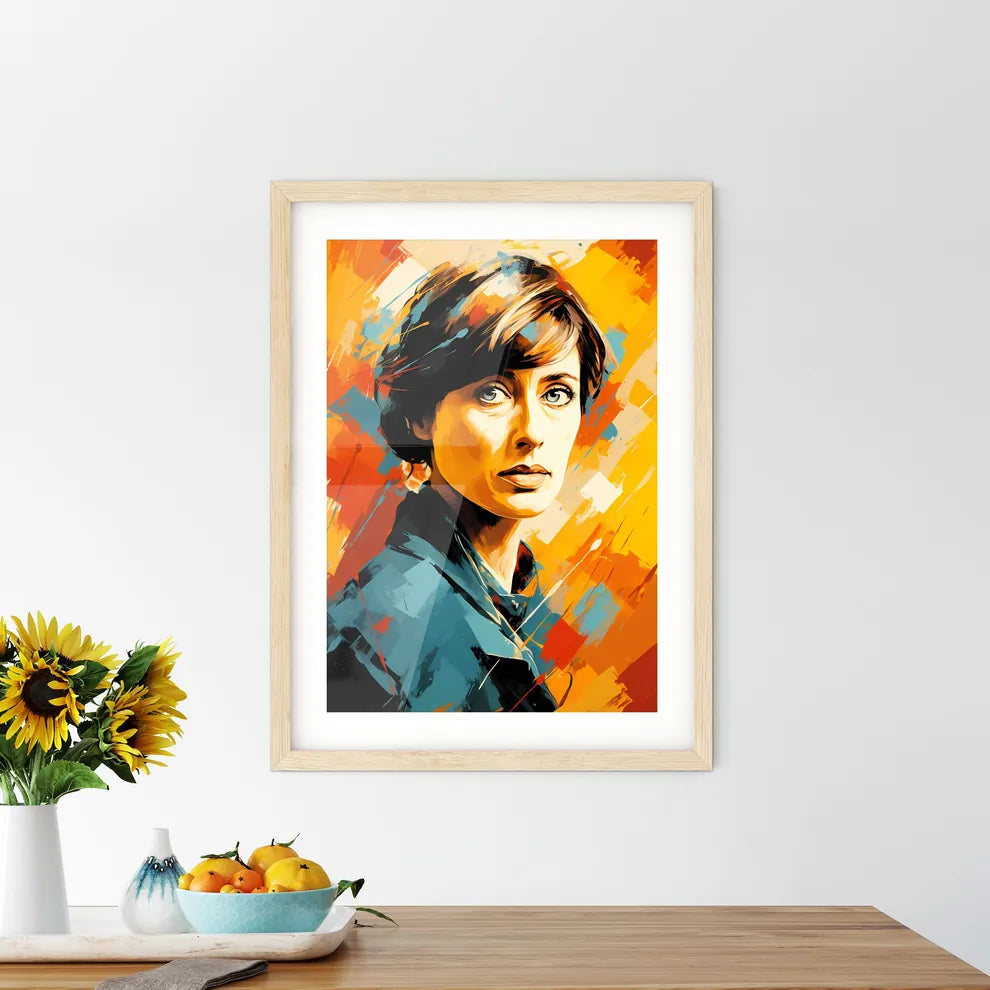 Virginia Woolf - A Woman With Short Hai - Kitchen Hangings