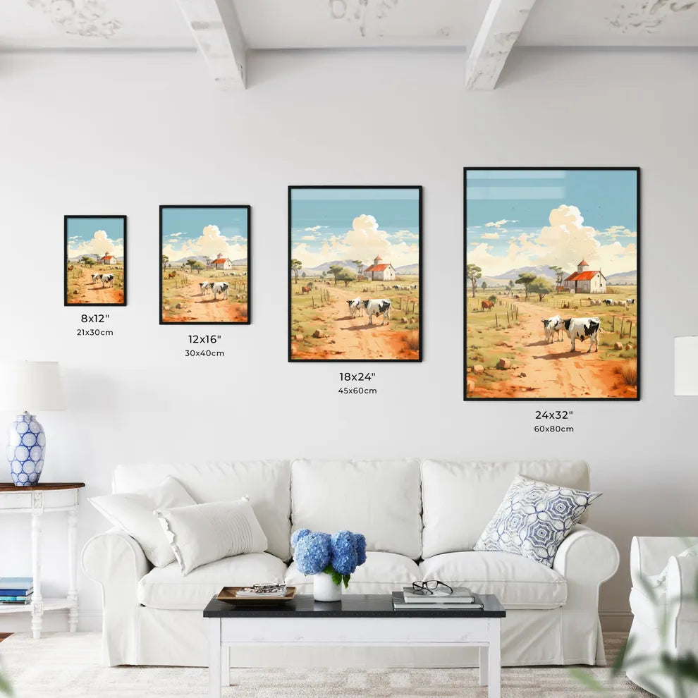 Wide Land  Art Print