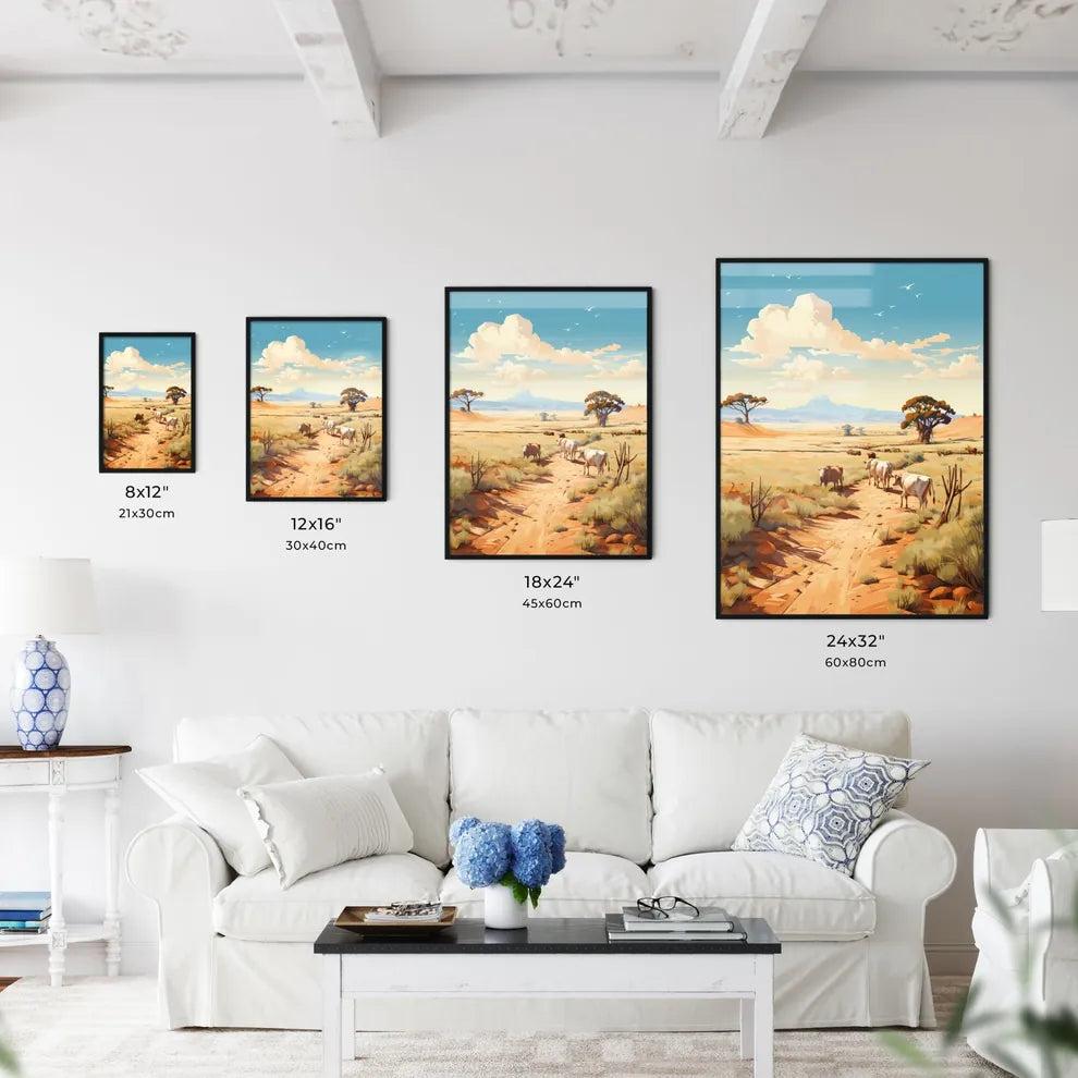 Wide Land  Art Print