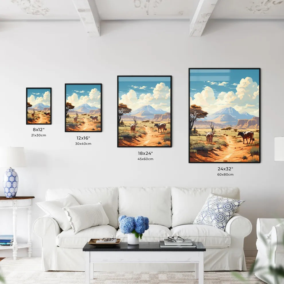 Wide Land  Art Print