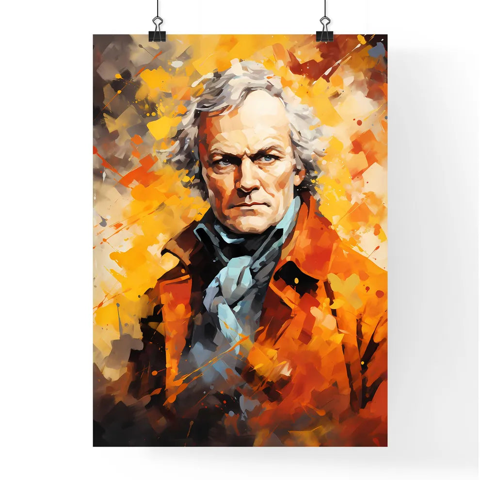 William Blake - A Painting Of A Ma Poster