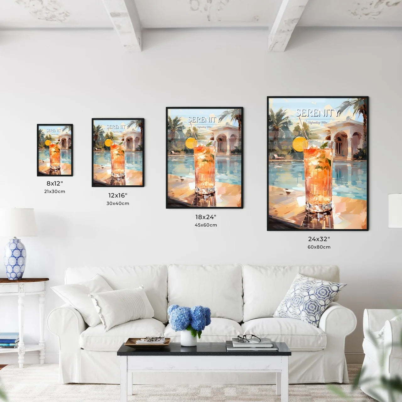 A Cocktail Near A Swimming Pool - Relax Conc - Kitchen Hangings