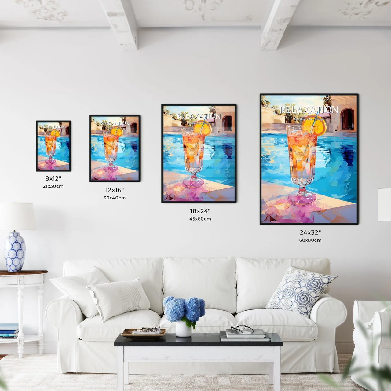 A Cocktail Near A Swimming Pool - Relax Conc - Kitchen Hangings
