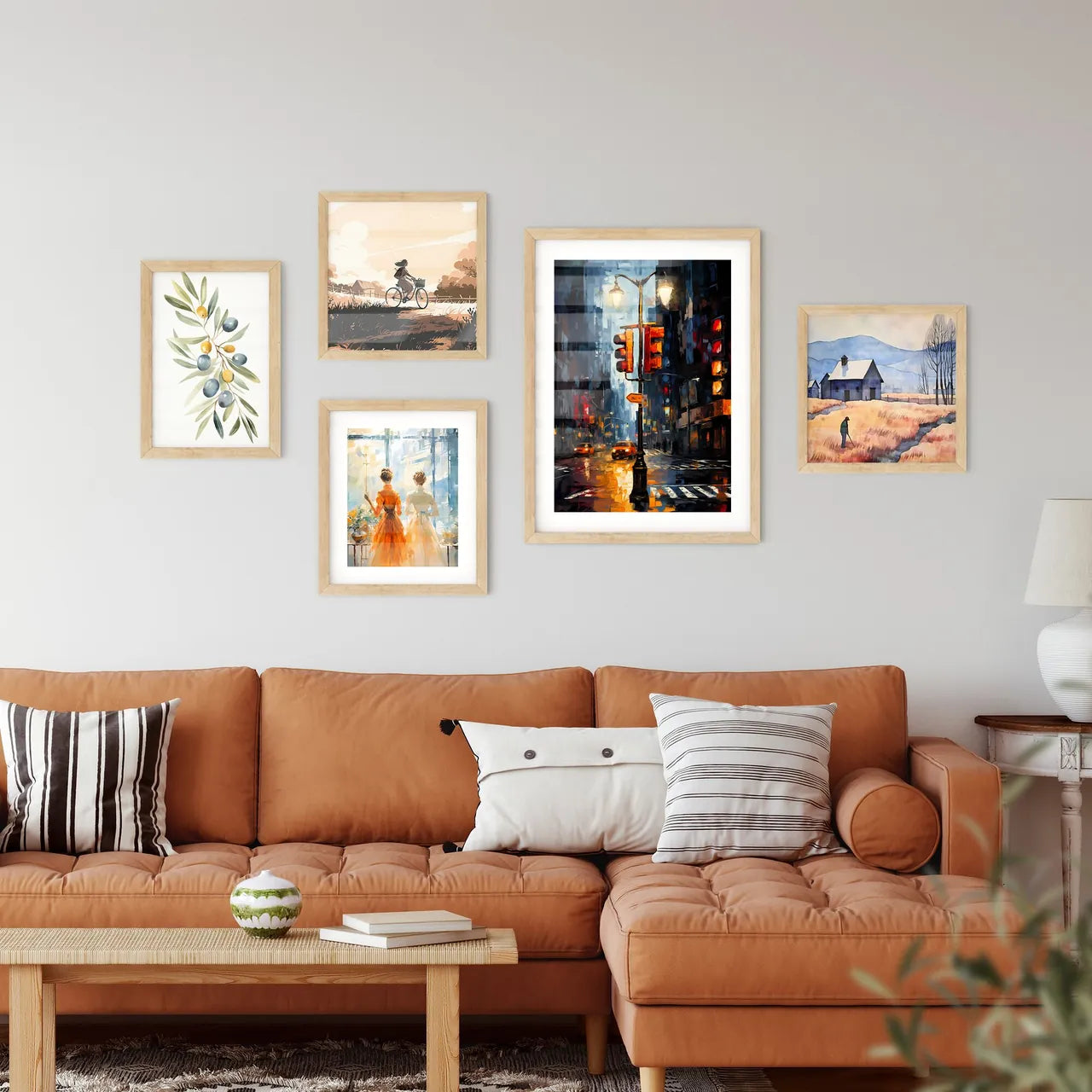 A New York Pedestrian Walk Sign - A Street Light On A Street Interior Design