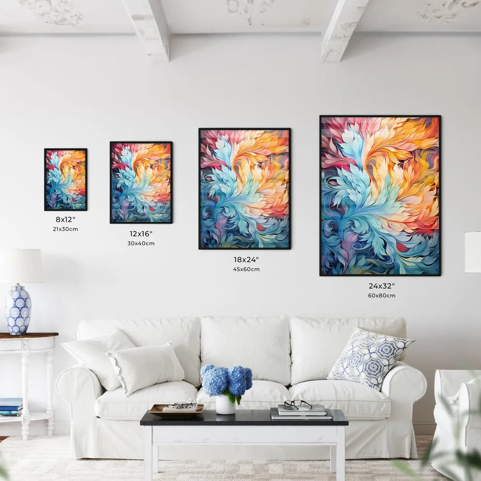 Abstract Seamless Pattern Decorative Floral  - Kitchen Hangings