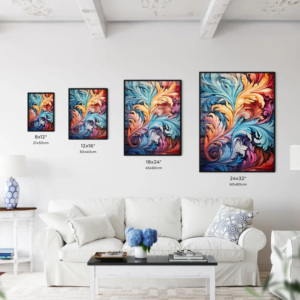 Abstract Seamless Pattern Decorative Floral  - Kitchen Hangings