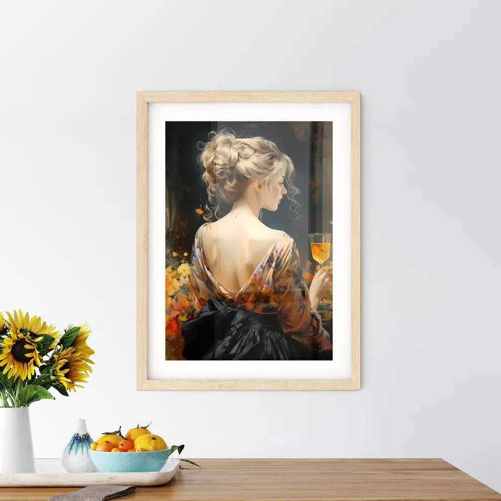 Alter Ego - A Woman Hold Framed Print