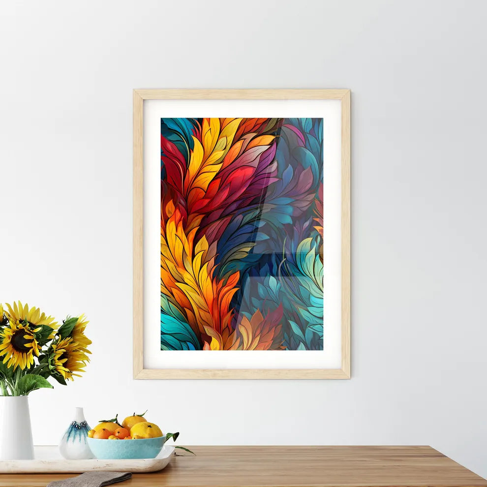 Art Deco Style Seamless Pattern  Framed Print
