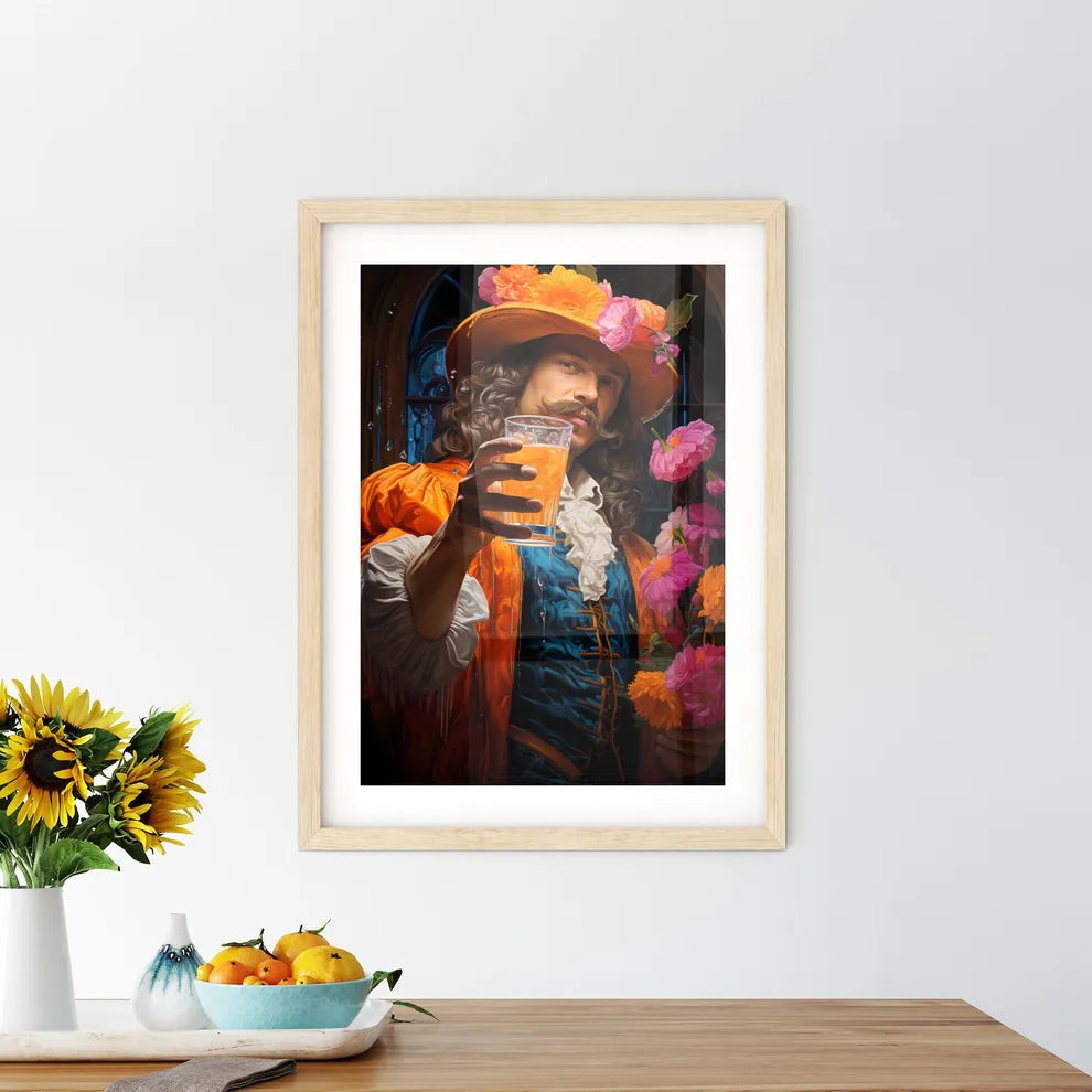 Bushwacker Cocktail - A Man In A H Framed Print