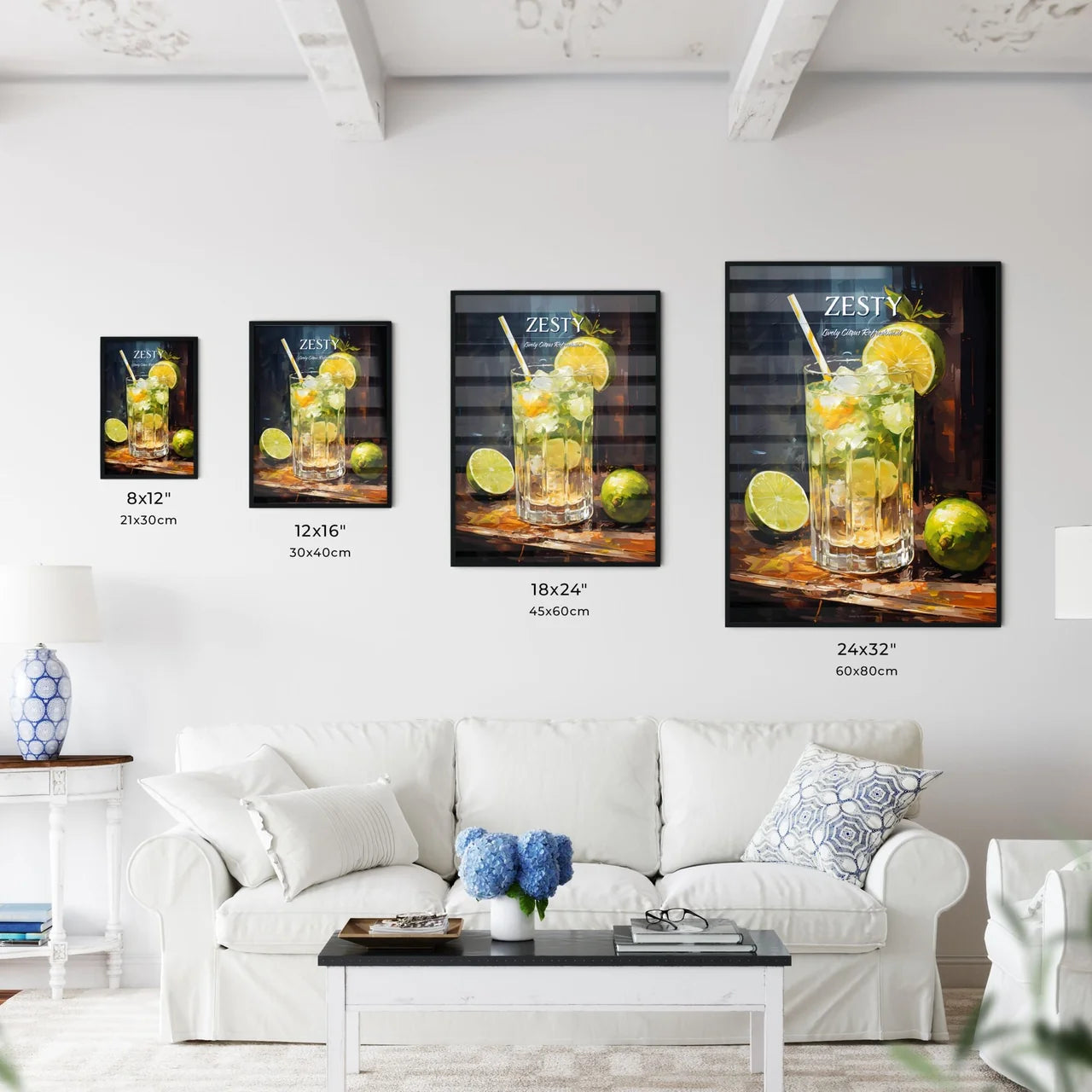 Caipirinha - A Glass Of Ice And Lime - Kitchen Hangings