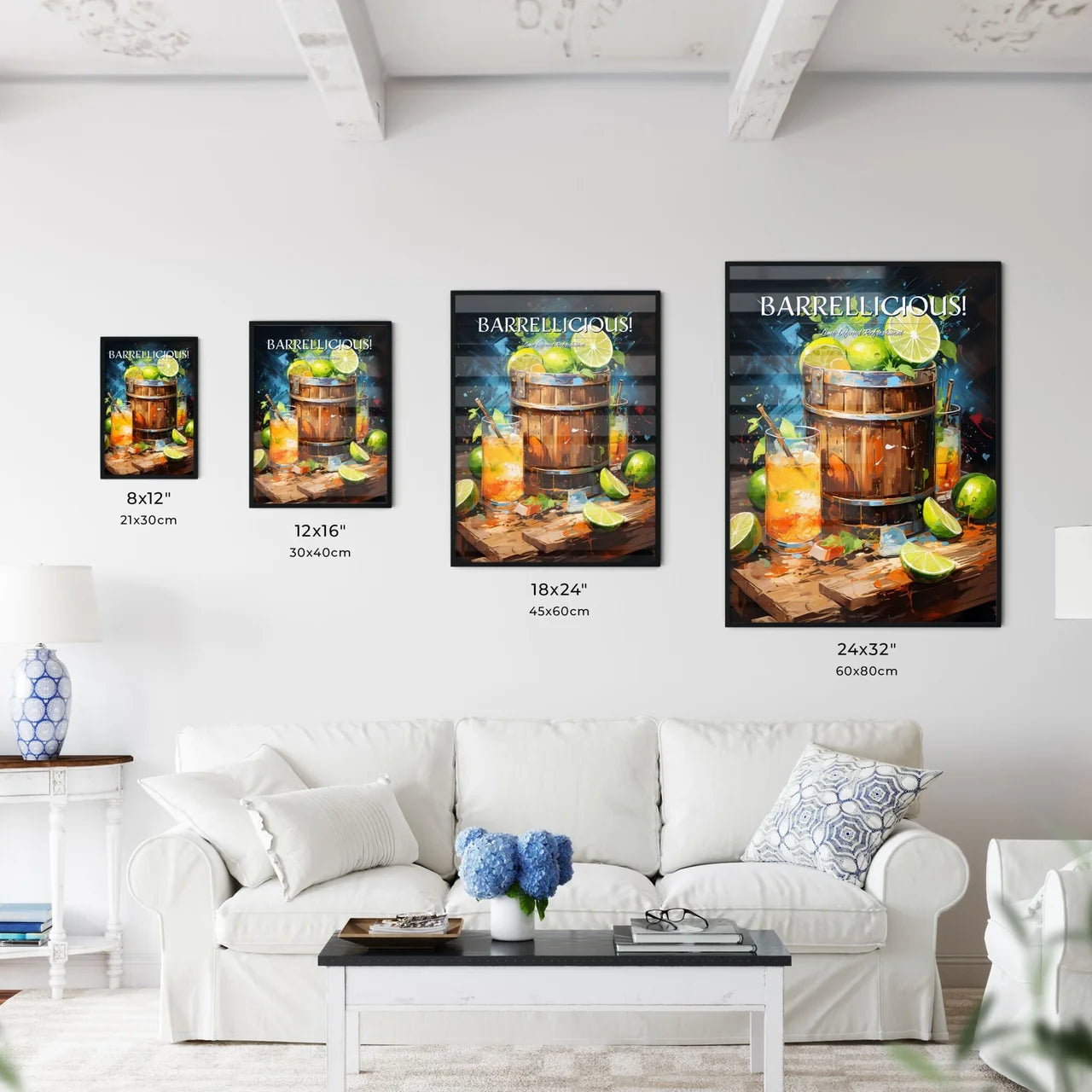 Caipirinha - A Painting Of A Wooden B - Kitchen Hangings