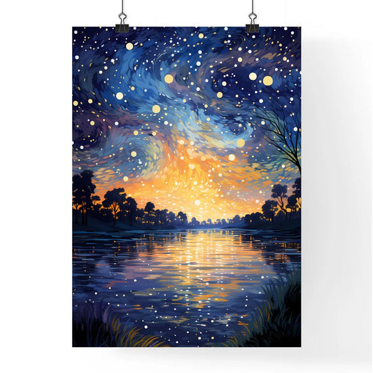 Cartoon Sky - A Painting O Poster
