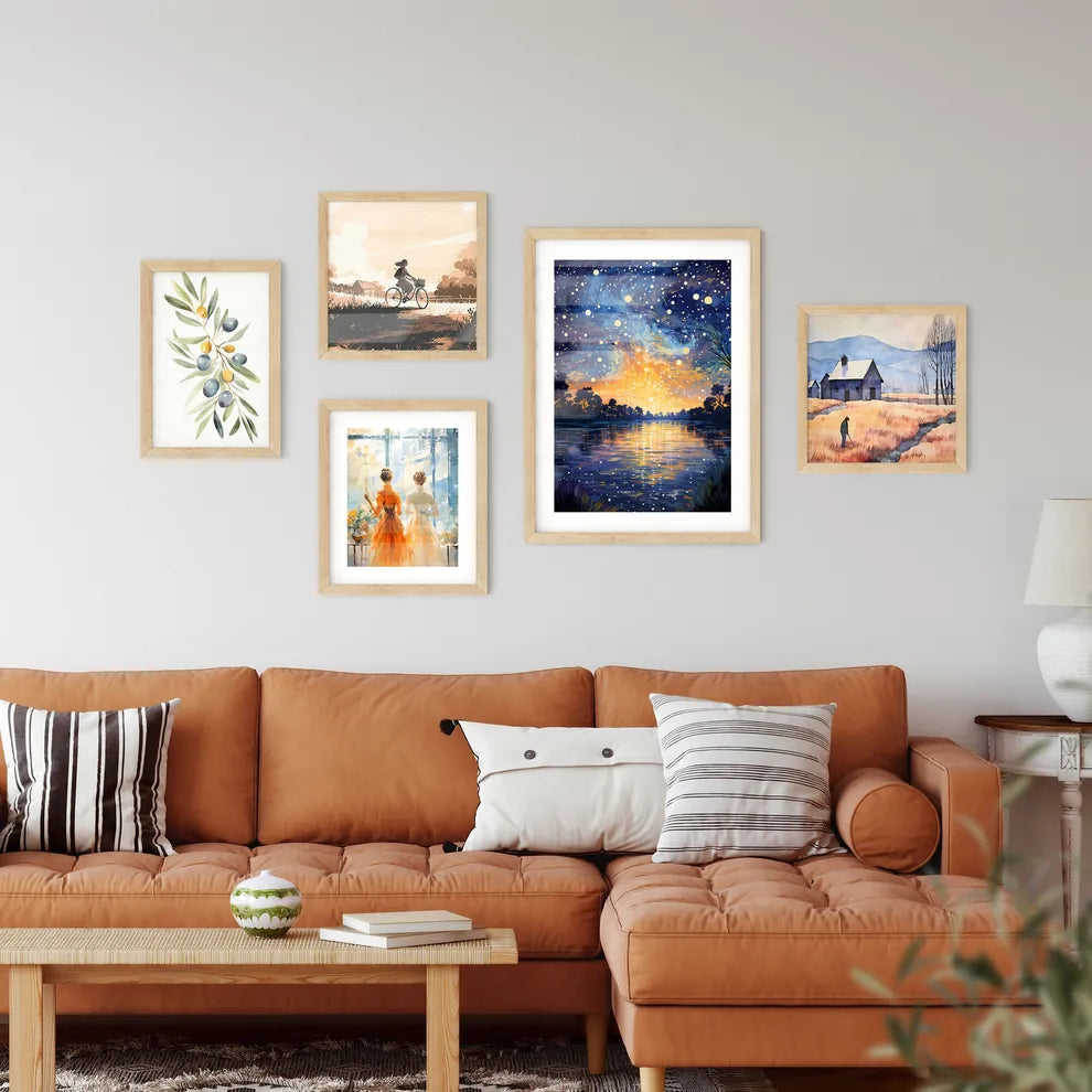Cartoon Sky - A Painting O Wall Art