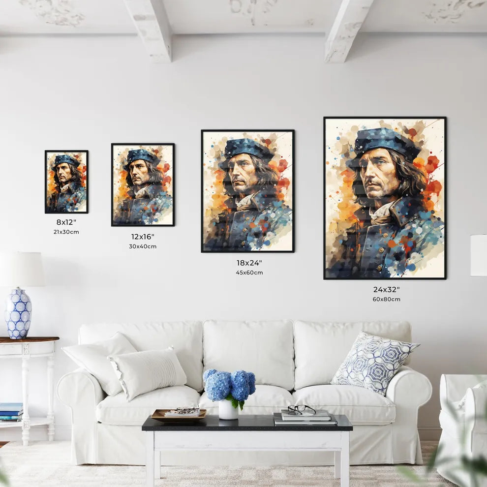 Christopher Columbus From A Victorian Book - - Kitchen Hangings