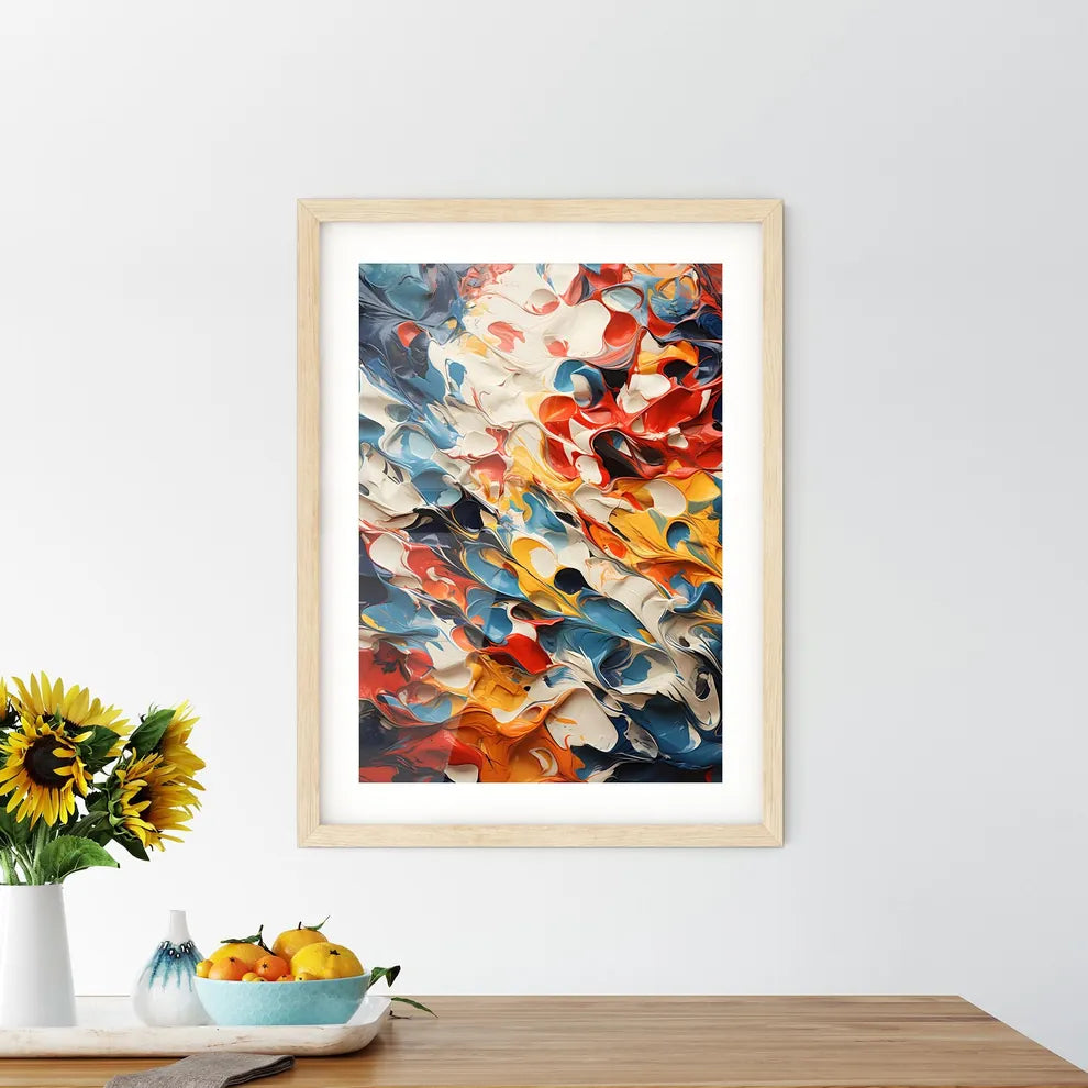 Comic Book Background - A Close Up O Framed Print