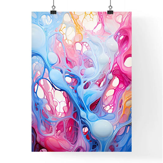 Comic Book Background - A Colorful L Poster