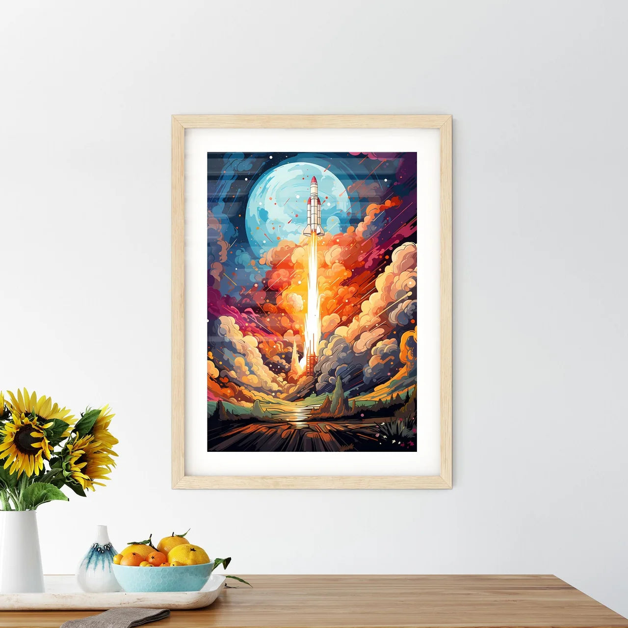 Creative Concept Framed Print