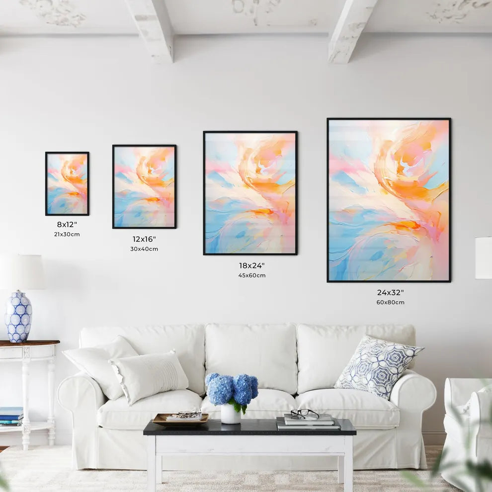 Digital Abstract Art Colorful Abstract Backg - Kitchen Hangings