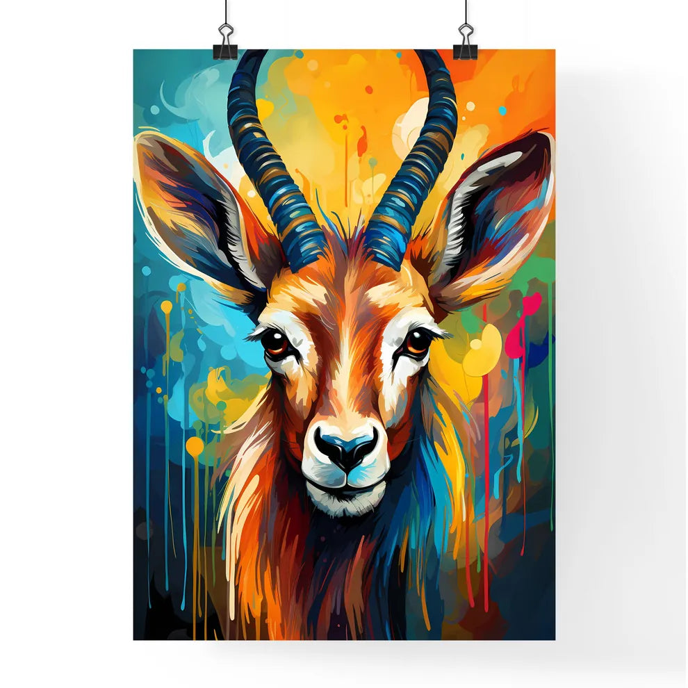 Endangered Bontebok Antelope  Poster