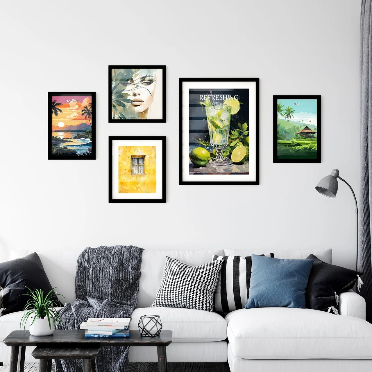 Frozen Margarita Lime - A Glass Of Liquid Wi Wall Art