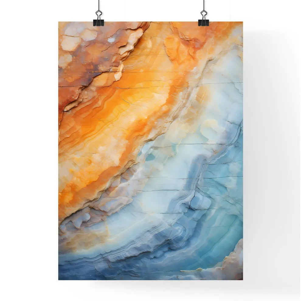 High Quality Travertine - A Close Up O Poster