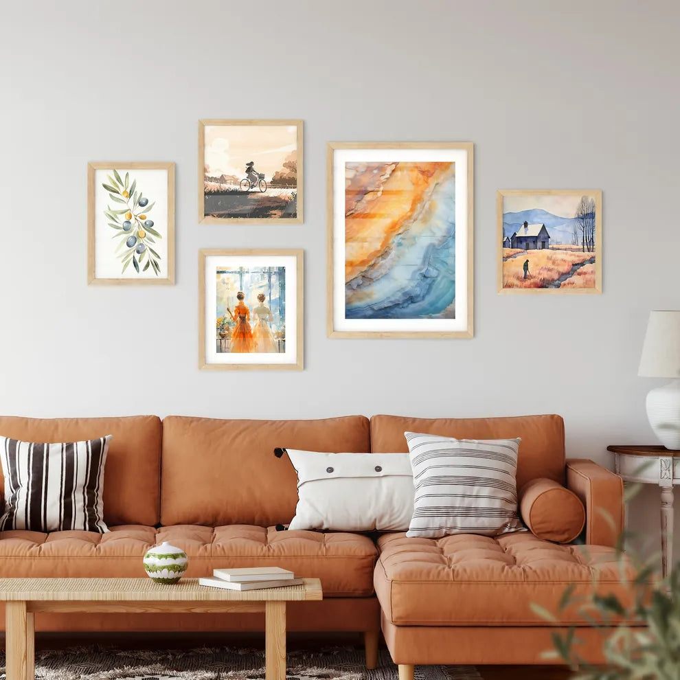 High Quality Travertine - A Close Up O Wall Art
