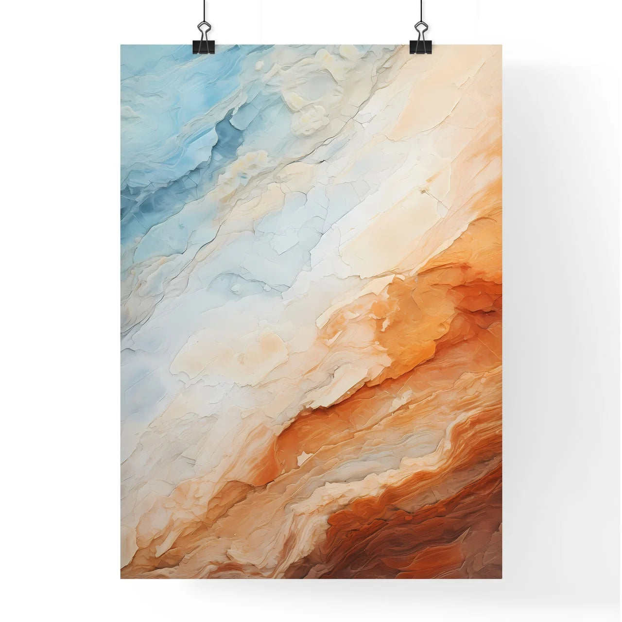 High Quality Travertine - A Close Up O Poster