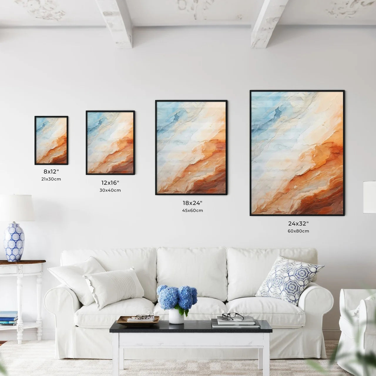 High Quality Travertine - A Close Up O - Kitchen Hangings