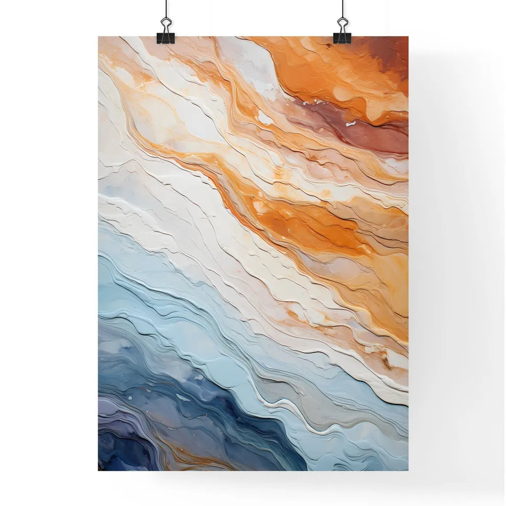 High Quality Travertine - A Close Up O Poster