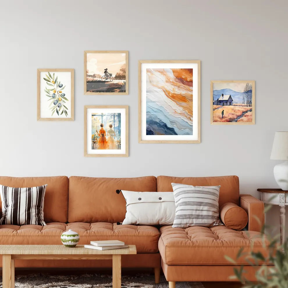 High Quality Travertine - A Close Up O Wall Art