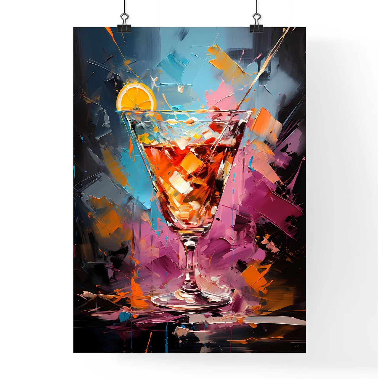 Hugo Cocktail - A Painting O Poster