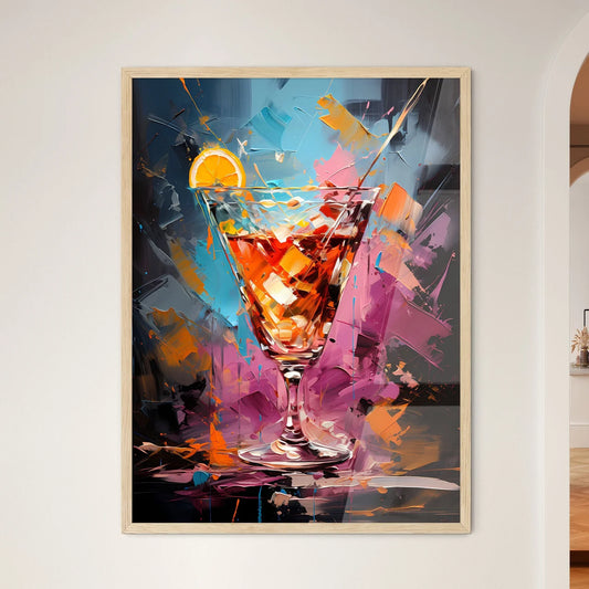 Hugo Cocktail - A Painting O - Framed Art Print