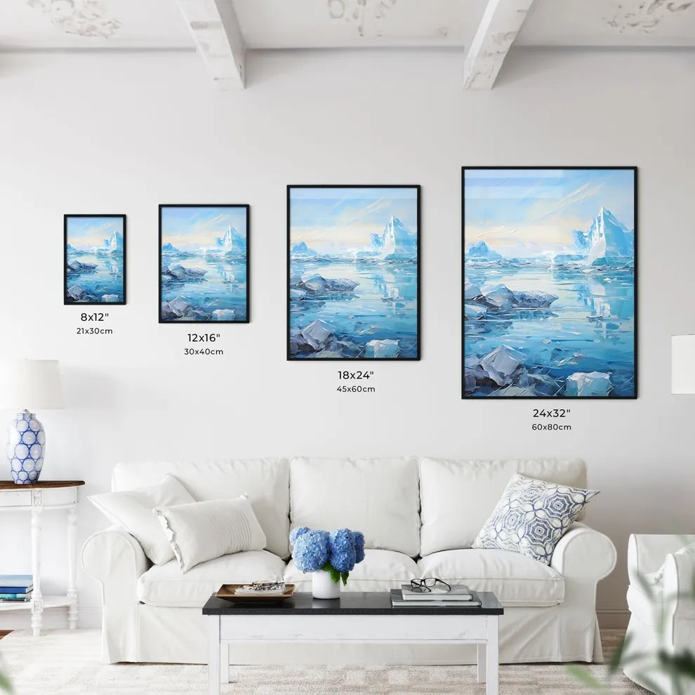 Icebergs And Glaciers Jokulsarlon Lagoon Ice - Kitchen Hangings