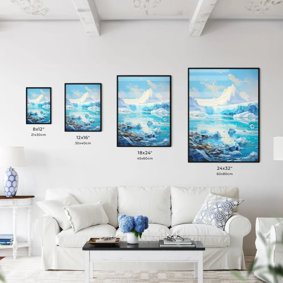 Icebergs And Glaciers Jokulsarlon Lagoon Ice - Kitchen Hangings