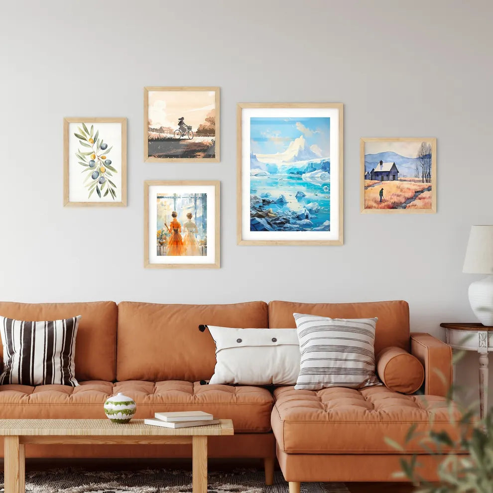 Icebergs And Glaciers Jokulsarlon Lagoon Ice Wall Art