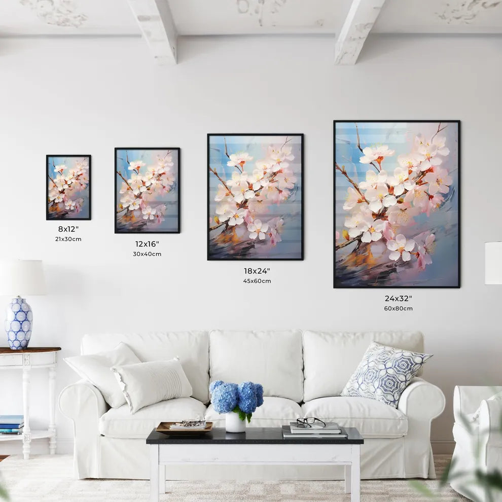 Macro Of Cherry Flowers In Soft Focus - A Cl - Kitchen Hangings