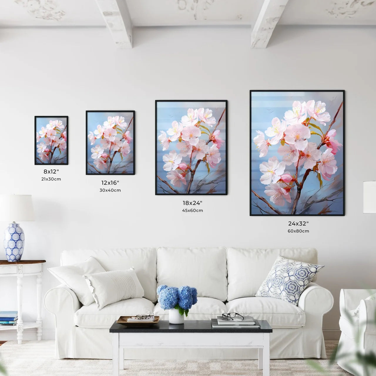 Macro Of Cherry Flowers In Soft Focus - A Cl - Kitchen Hangings