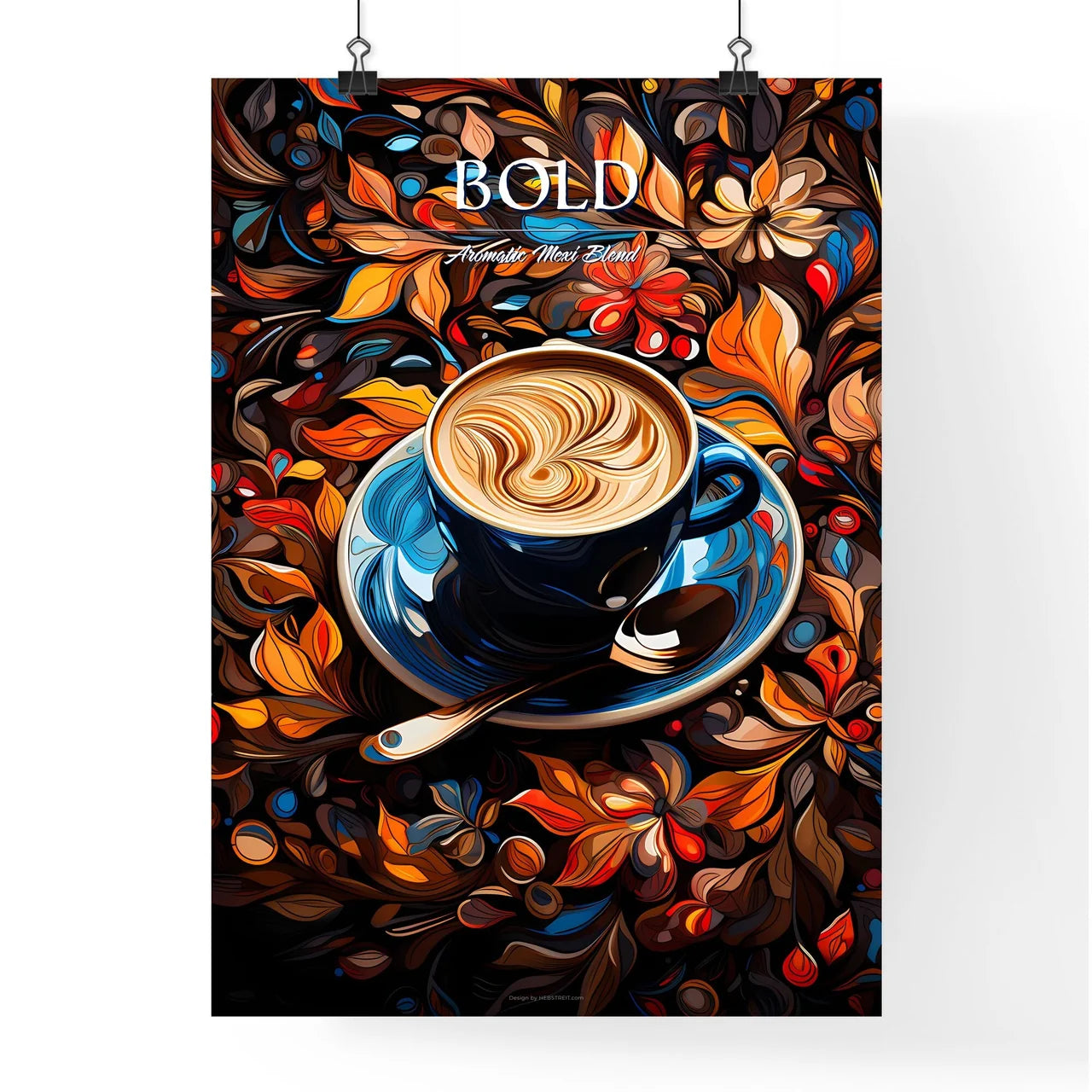Mexican Coffee - A Cup Of Coffee With A S Poster