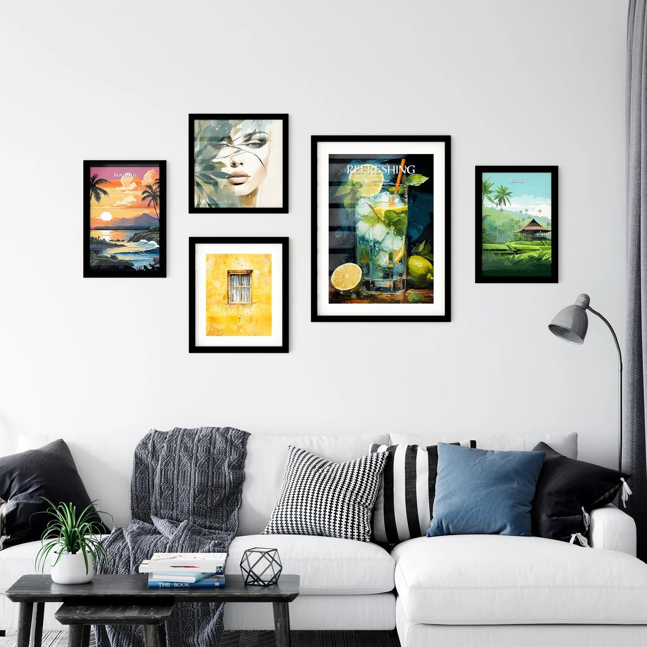 Mojito Is A Traditional Cuban Punch - A Glas Wall Art