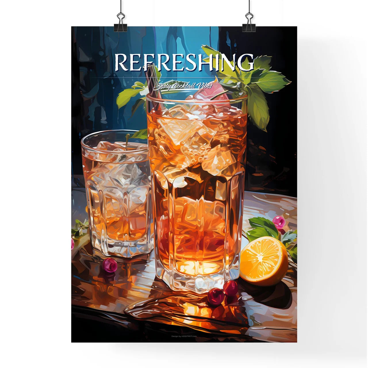 Moscow Mule - A Close Up Of A Drin Poster