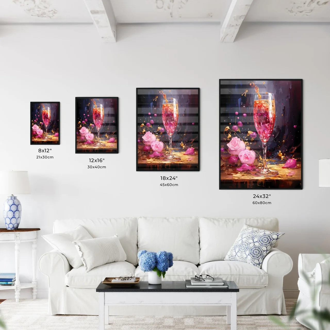 Perfect Kir Royale - A Glass Of P - Kitchen Hangings